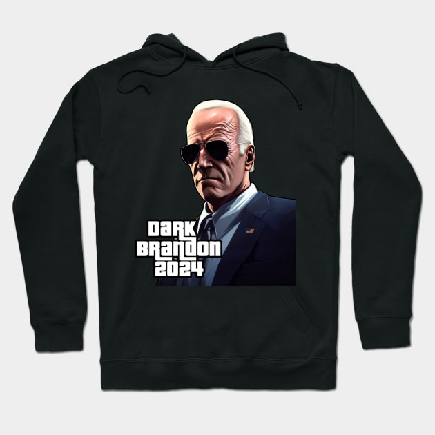 Dark Brandon 2024 Hoodie by marcovhv